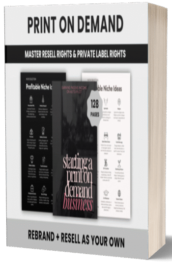 Print On Demand Business Guide | DFY POD eBook