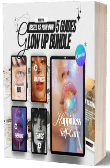 5 Done-for-You PLR Guides | MRR Glow Up Bundle